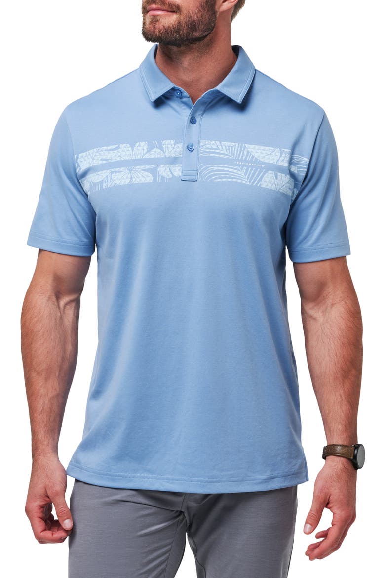 Leid Back Polo, Main, color, QUIET HARBOR