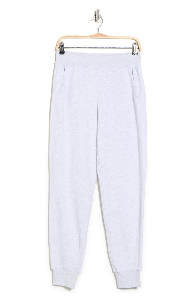 90 DEGREE BY REFLEX Chill Mode French Terry Joggers, Alternate, color, Heather Light Grey