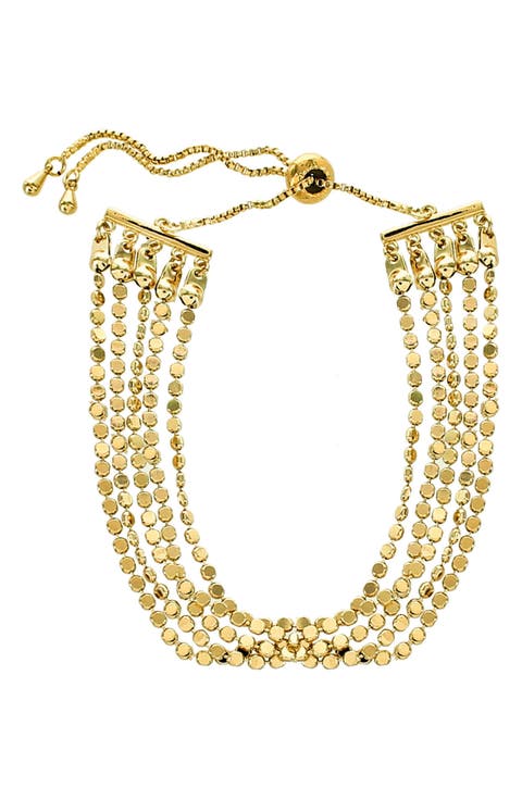 Multi Row Slider Bracelet