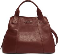 AMERICAN LEATHER CO. Ada Tripe Entry Leather Crossbody Bag