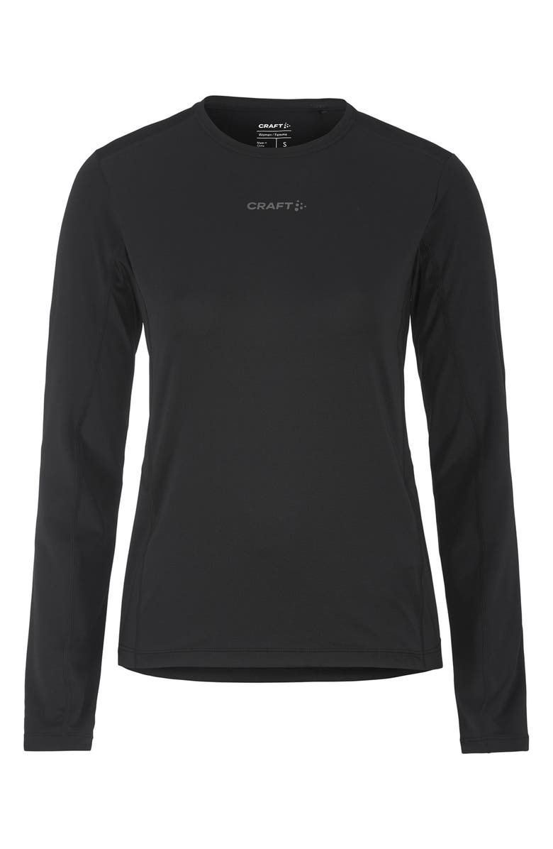 Craft Essence Perforated Jersey T-Shirt, Main, color, Black