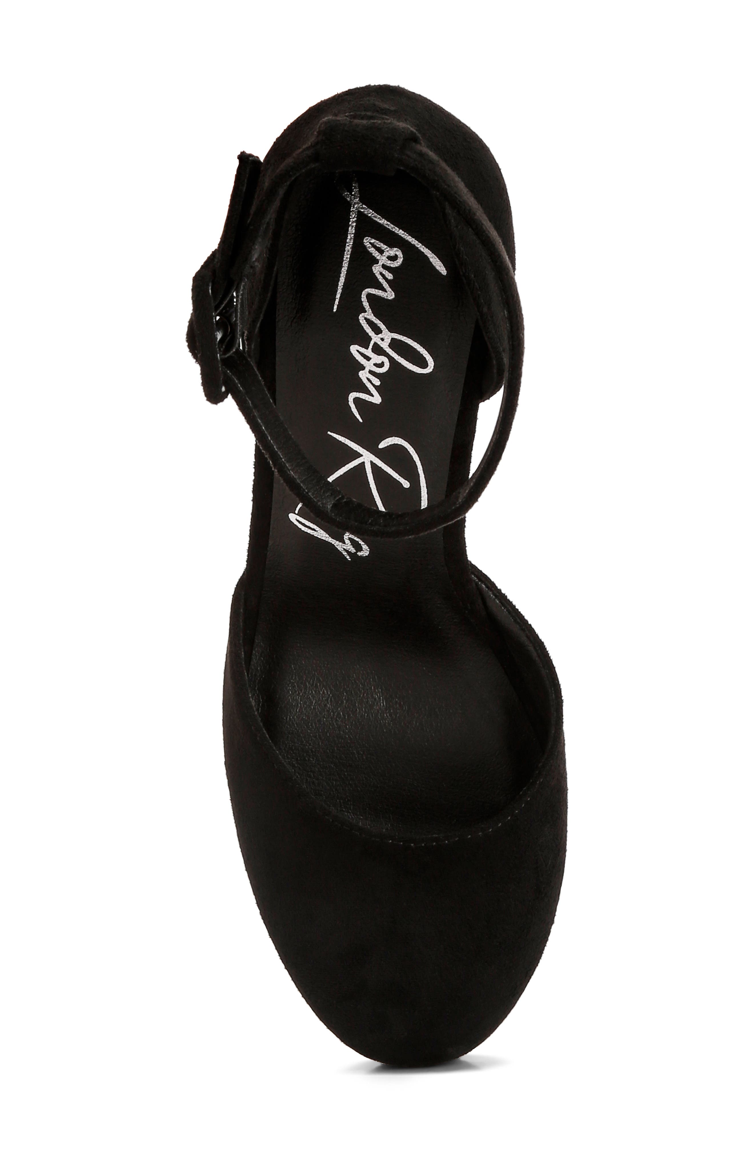 LONDON RAG Inigo Interchangeable Ankle Strap Platform Pump, Alternate, color, 