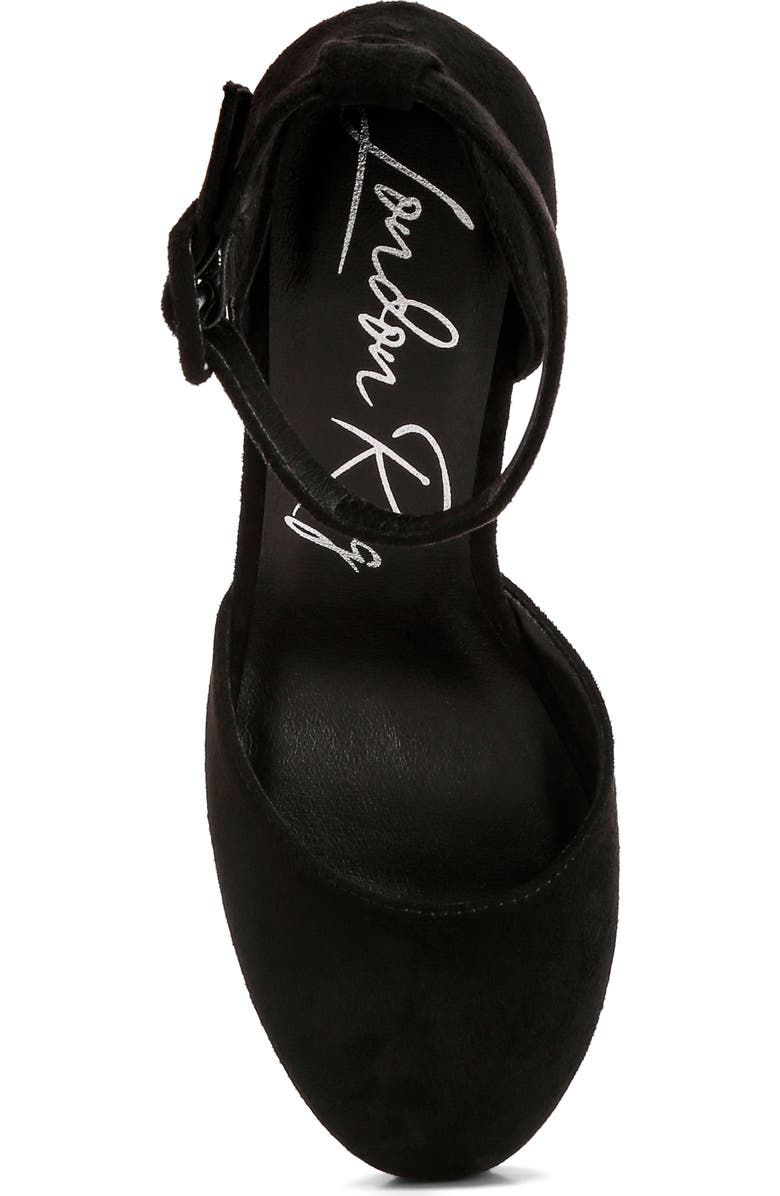 LONDON RAG Inigo Interchangeable Ankle Strap Platform Pump, Alternate, color,