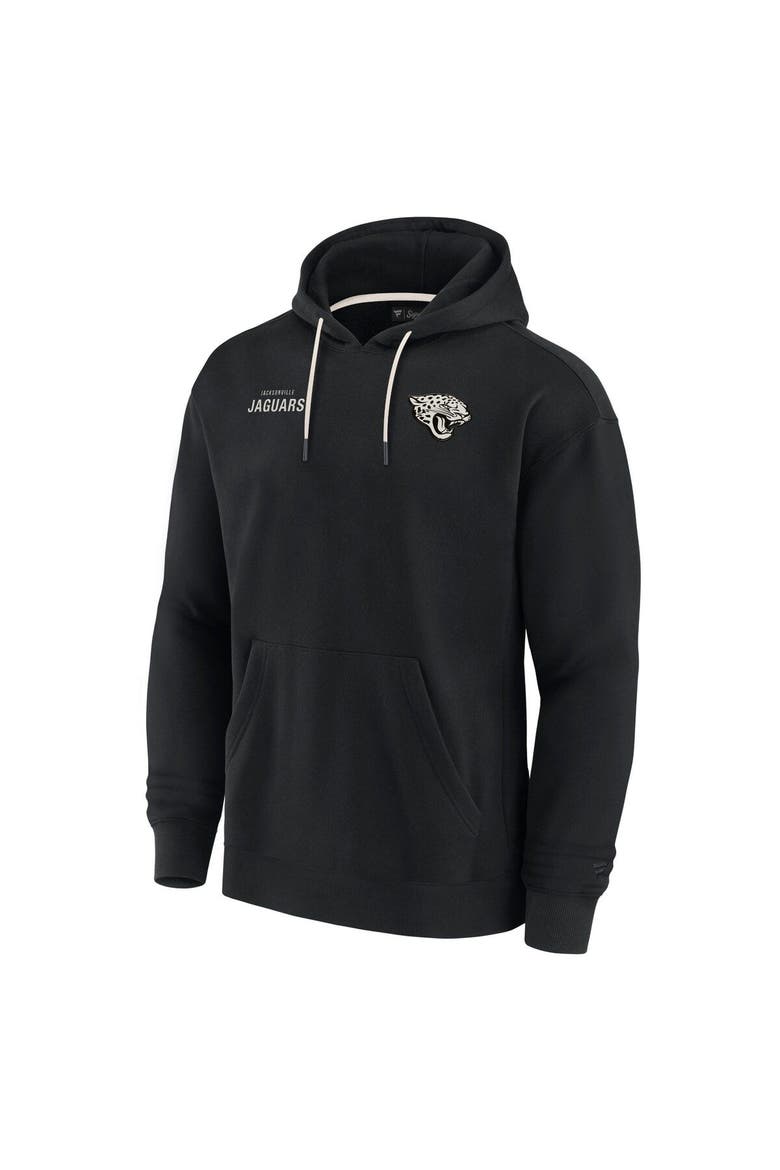 Unisex Fanatics Signature Black Jacksonville Jaguars Super Soft Fleece Pullover Hoodie, Alternate, color, Black