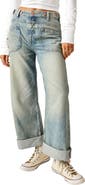 Free People We the Free Palmer Cuffed Baggy Jeans