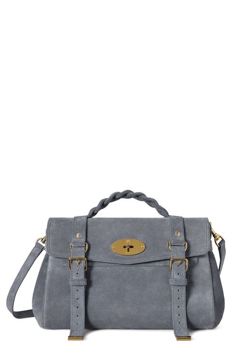 Alexa Suede Satchel