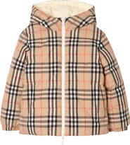 Burberry Reversible Check Puffer Jacket
