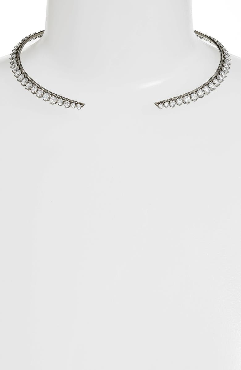 Nadri Crystal Open Collar Necklace, Alternate, color,