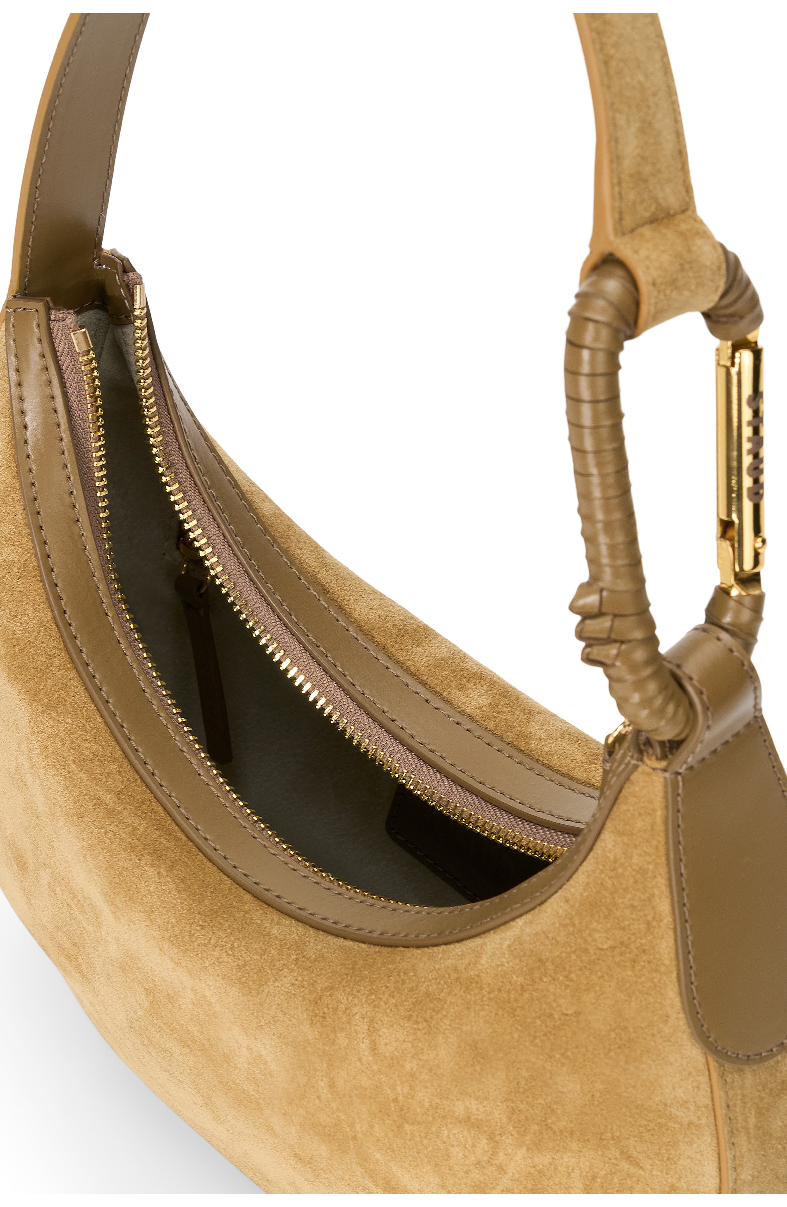 STAUD Alden Shoulder Bag, Alternate, color, Hazel