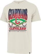 '47 Men's '47 Tan Cleveland Guardians Straight Shot Two Franklin T-Shirt