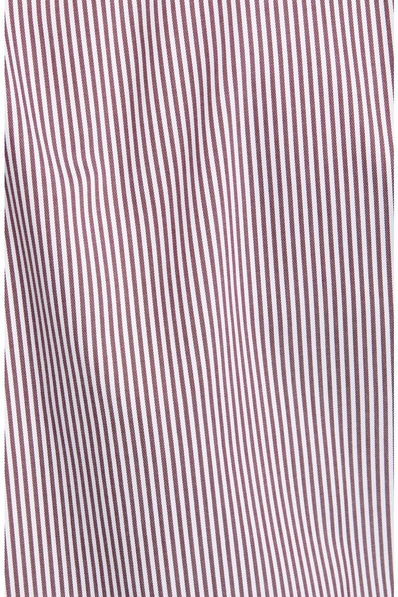 Men's Shop Smartcare™ Classic Fit Stretch Stripe Dress Shirt, Alternate, color, BURGUNDY WHITE BENGAL STRIPE