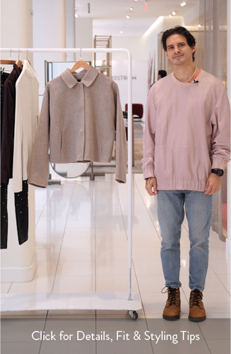 Cafeta Wool Blend Jacket, sales video thumbnail