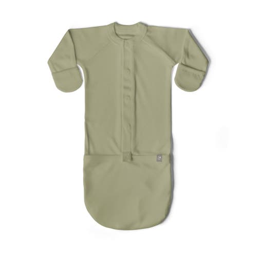 goumikids Goumi 24 Hour Convertible Sleeper Baby Gown in Artichoke  product