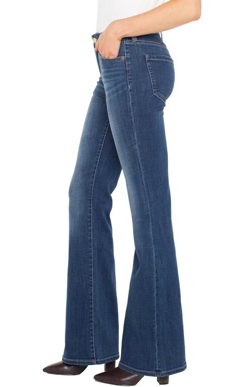 Liverpool Los Angeles Hannah Flare Jeans In Blue