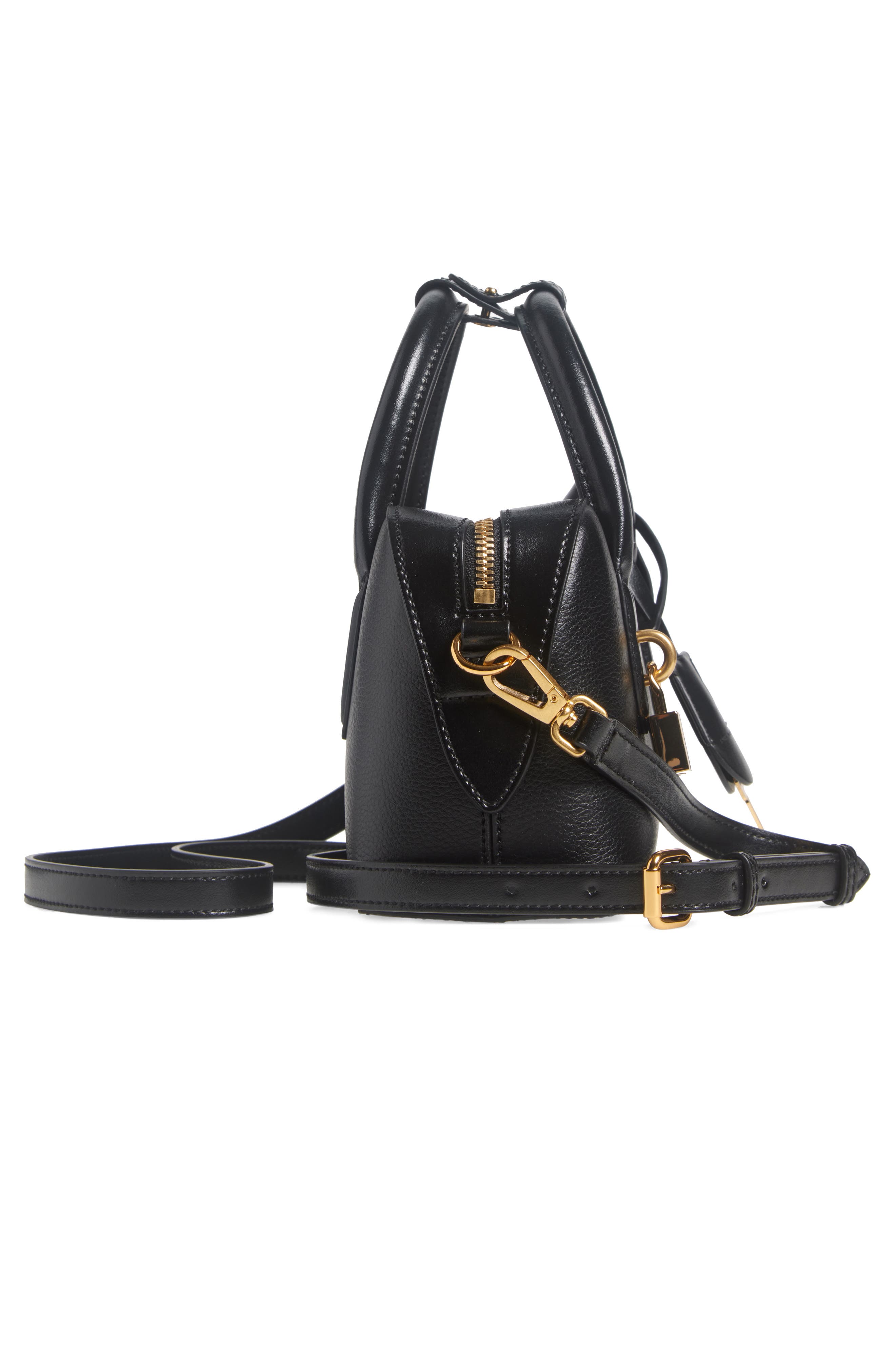 Stella McCartney Ryder Faux Leather Satchel, Alternate, color, 