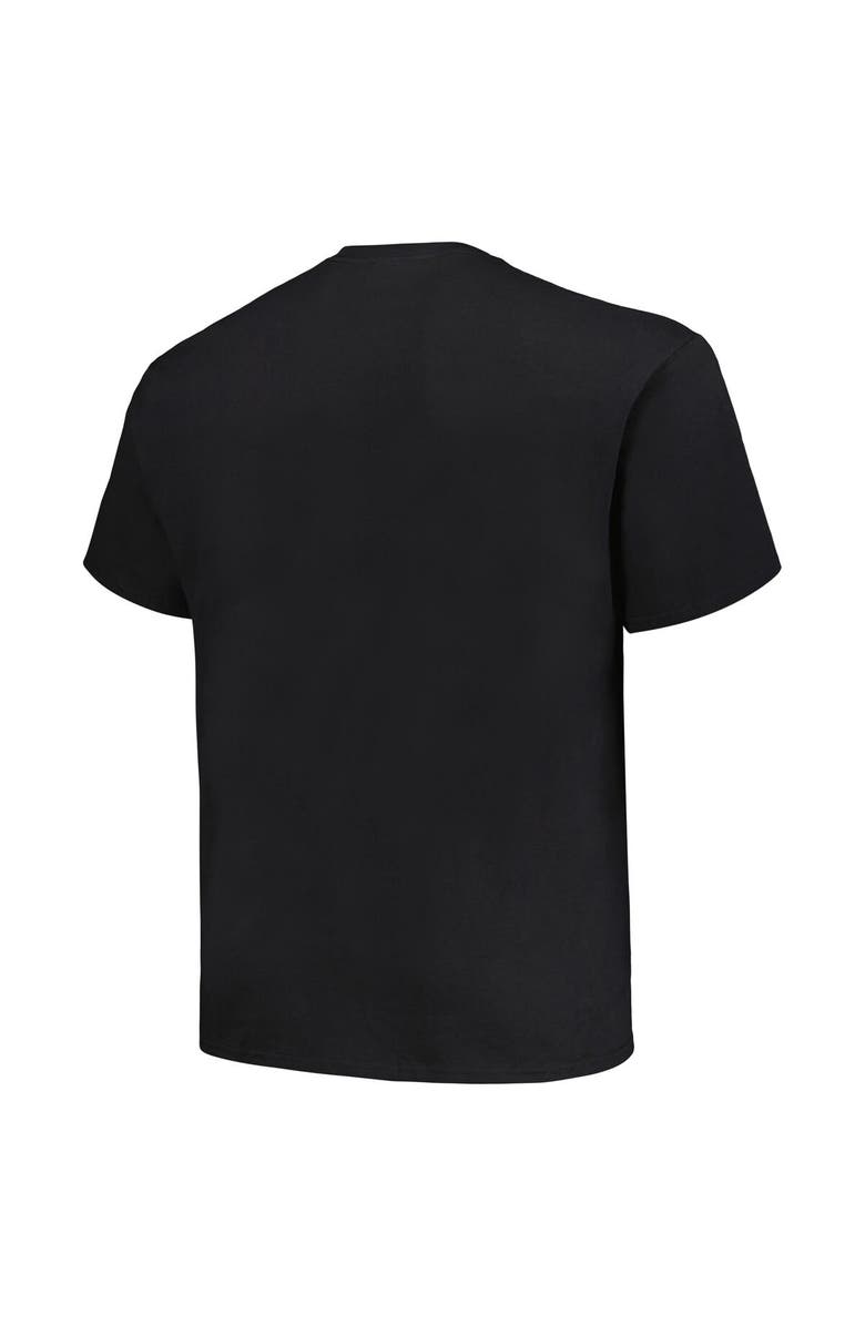 Champion Men's Champion Black Iowa Hawkeyes Big & Tall Football Helmet T-Shirt, Alternate, color,