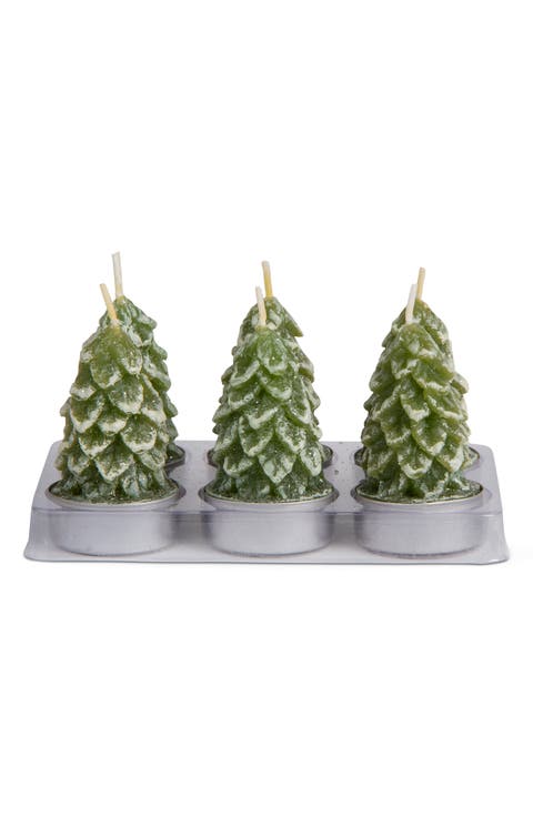Spruce 6-Piece Tealight Candle Set