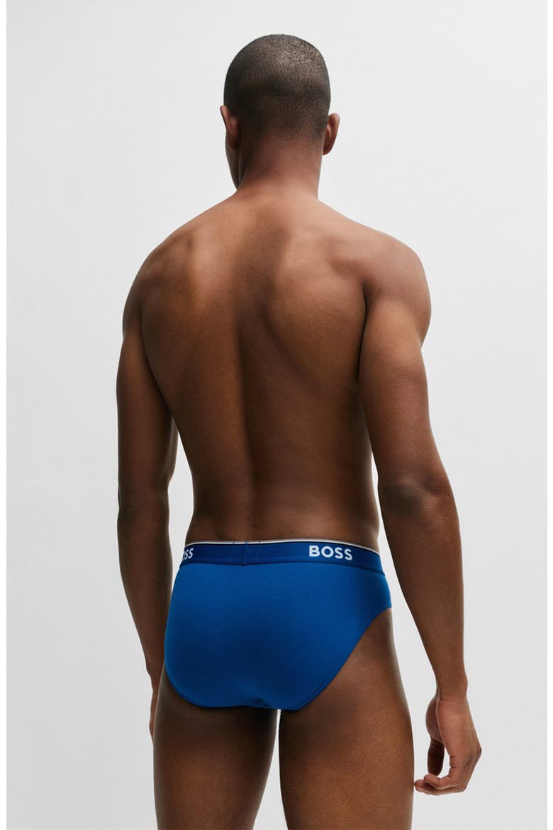 Assorted 3-Pack Power Stretch Cotton Briefs, Alternate, color, OPEN MISC