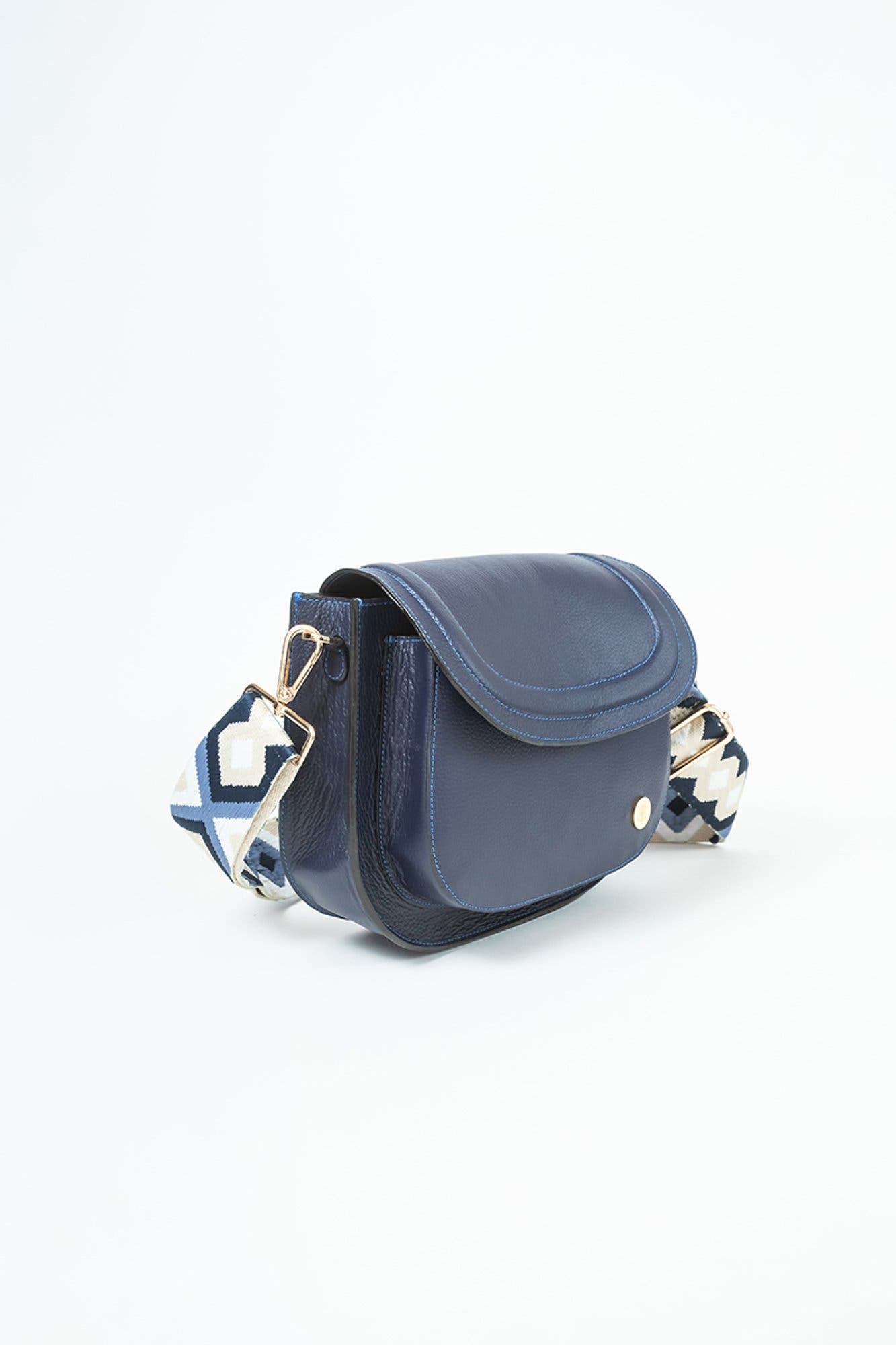 EVA INNOCENTI Monica Crossbody Bag, Alternate, color, Navy Blue