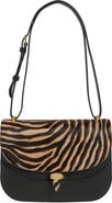 Veronica Beard Dash Leather Saddle Bag