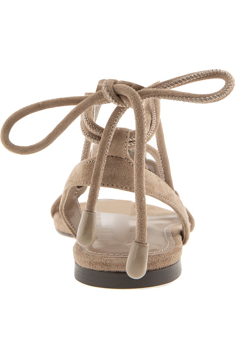 Rebecca Minkoff Anaya Ankle Tie Sandal, Alternate, color, Porcini