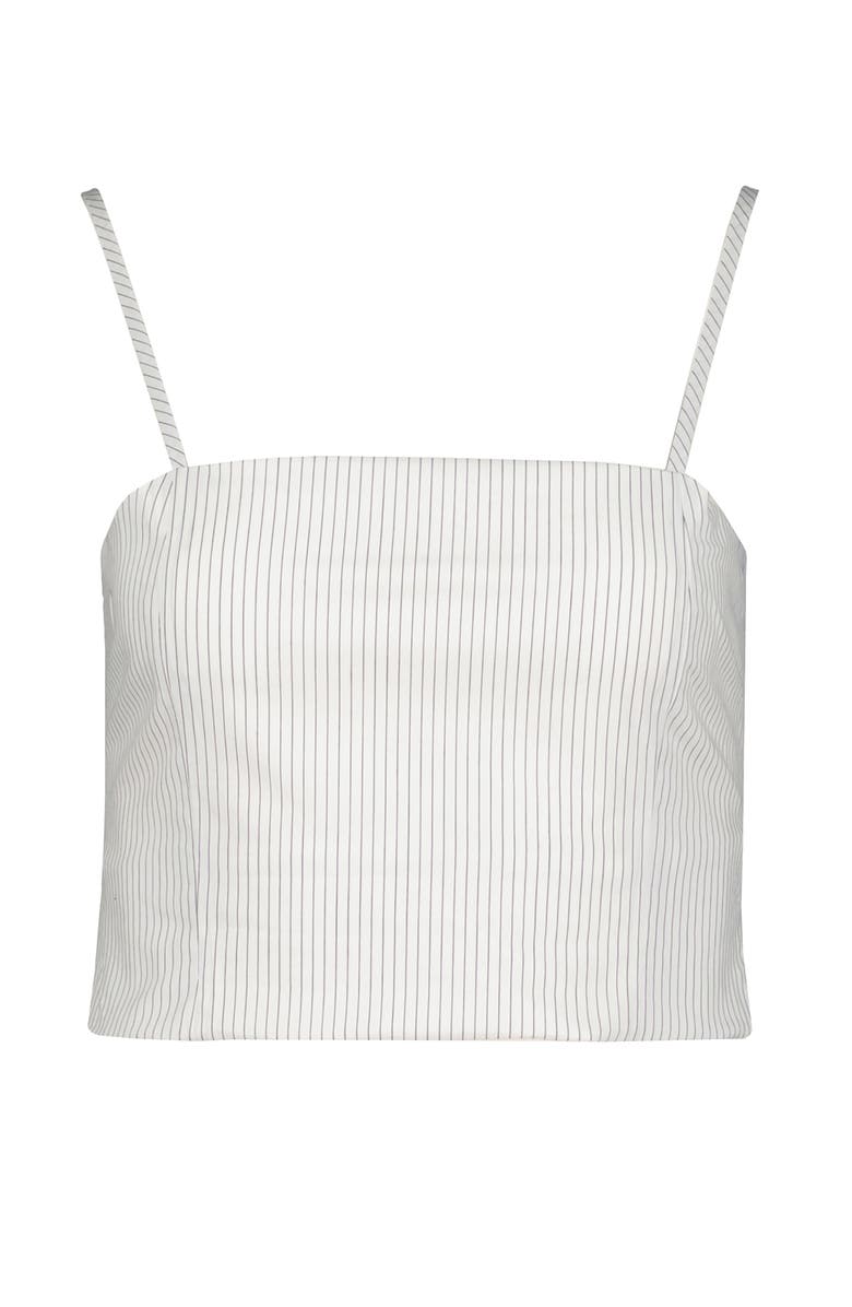 Bishop + Young Sorrento Corset Top, Alternate, color, Pinstripe
