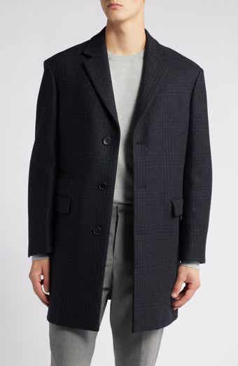 Cole Haan Signature Melton Wool Blend Topcoat | Nordstrom Cole Haan Signature Melton Wool Blend Topcoat | Nordstrom