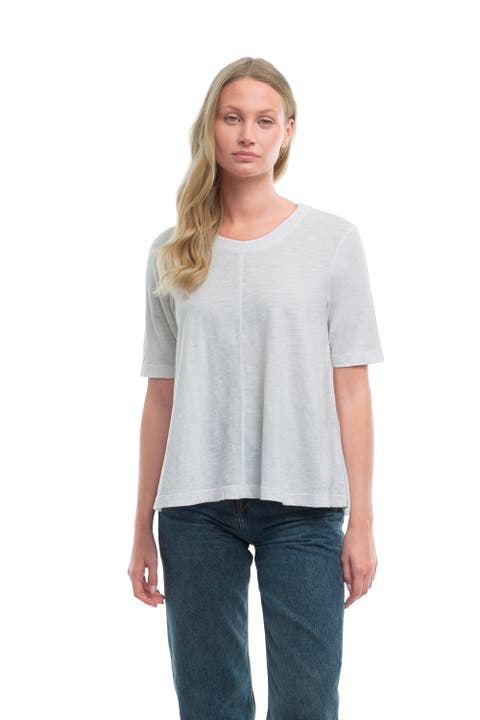Elbow Sleeve Trapeze Top