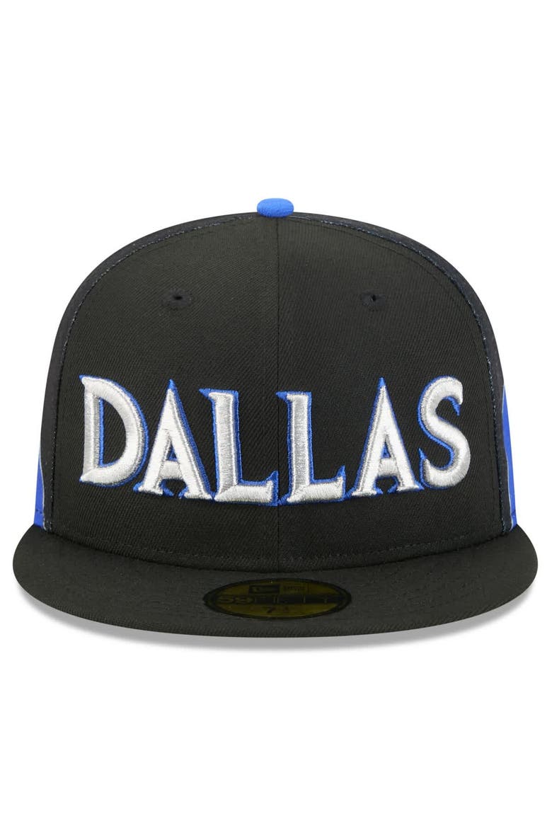 Men's New Era Black Dallas Mavericks 2025/26 City Edition 59FIFTY Fitted Hat, Alternate, color, Black