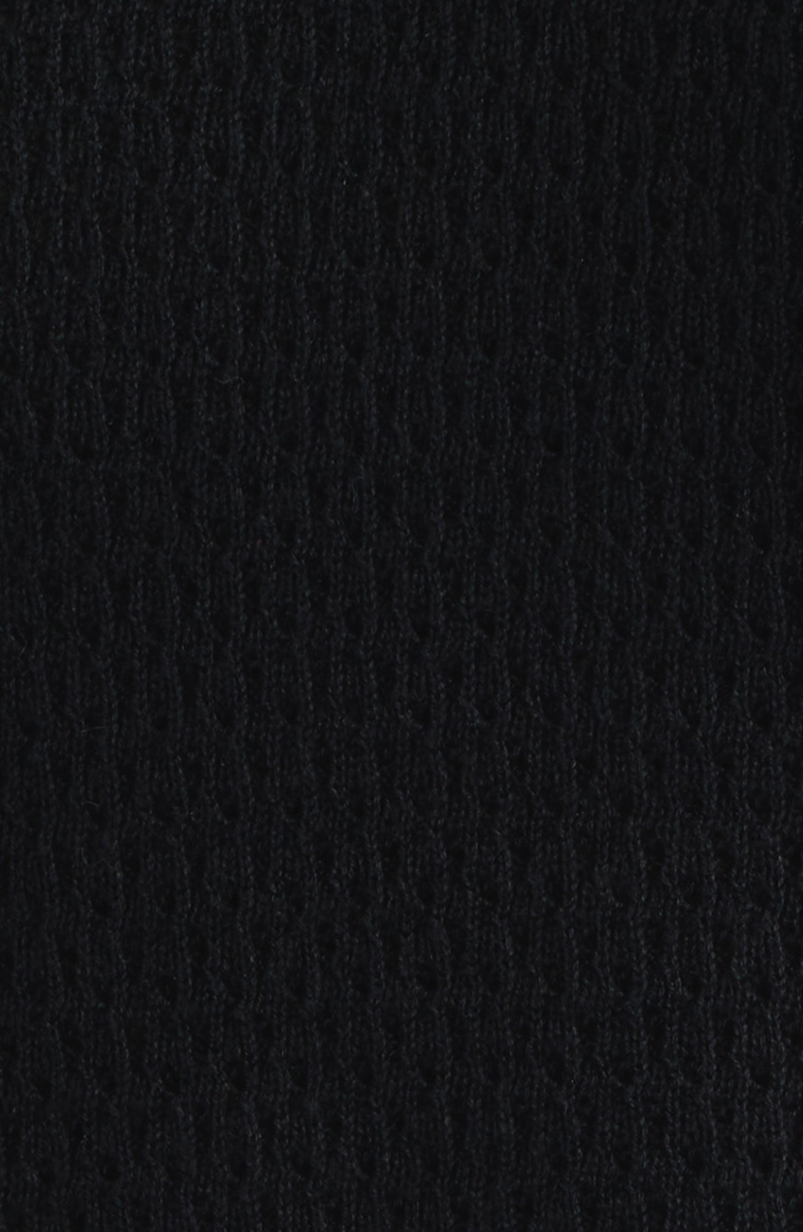 Reigning Champ Victor Johnny Collar Cotton & Linen Mesh Stitch Polo Sweater — фото 6