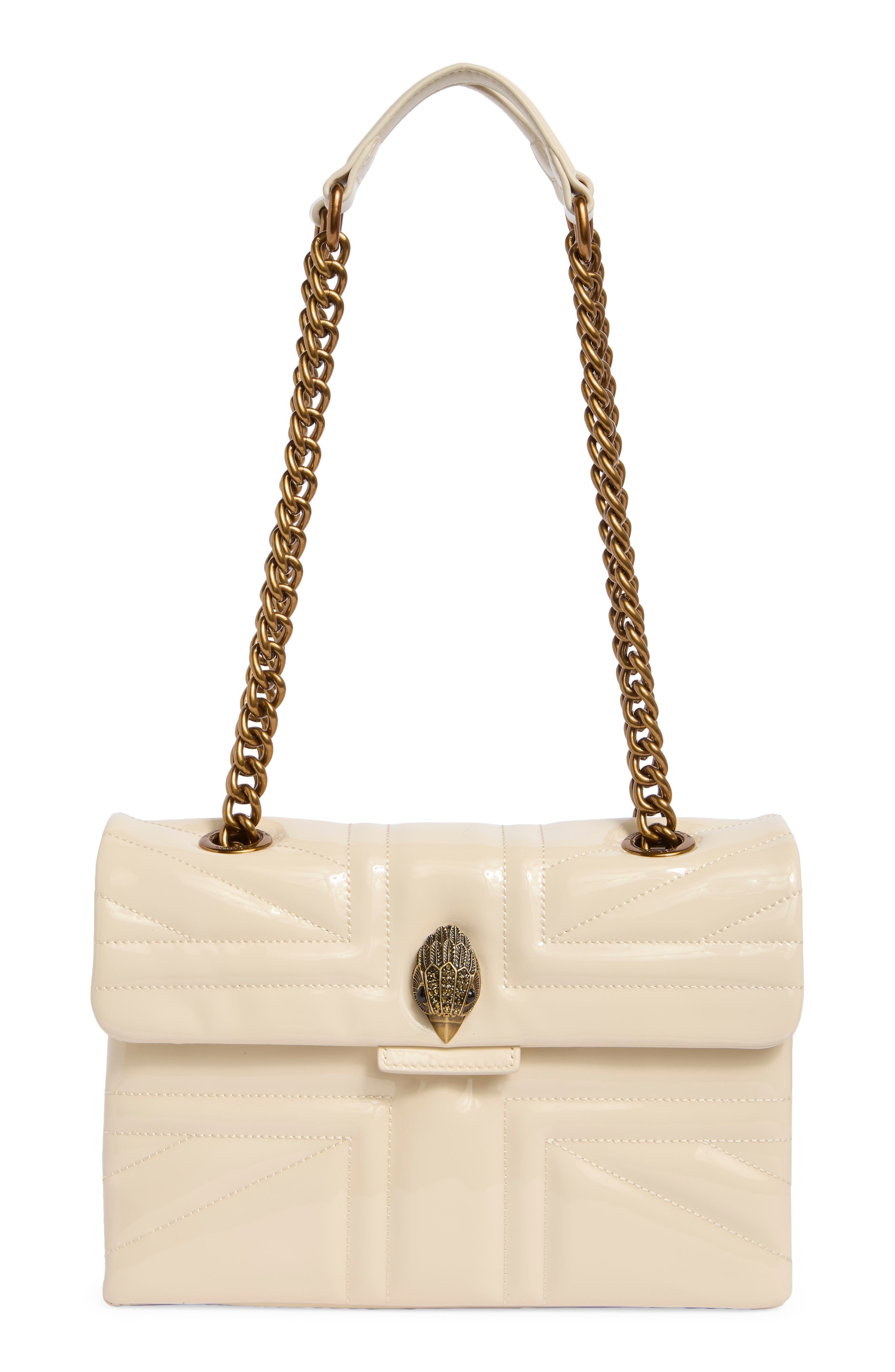 Kurt Geiger London Kensington Leather Union Jack Crossbody Bag