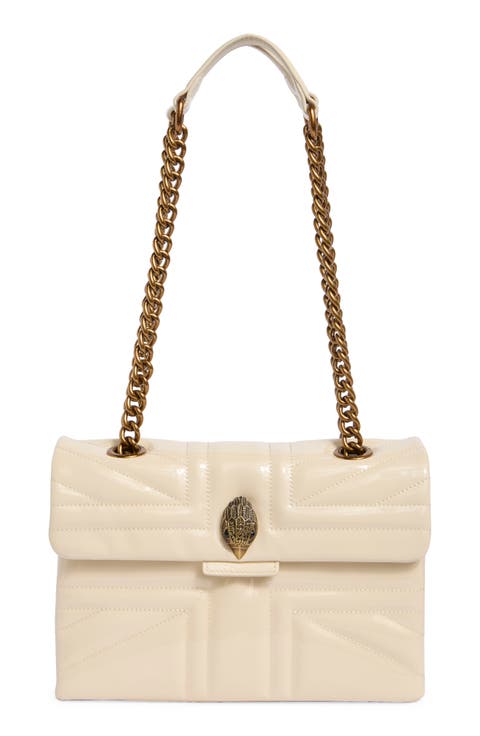 Kensington Leather Union Jack Crossbody Bag