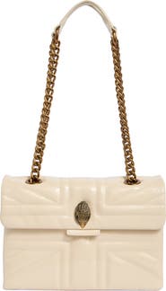 Kurt Geiger London Kensington Leather Union Jack Crossbody Bag