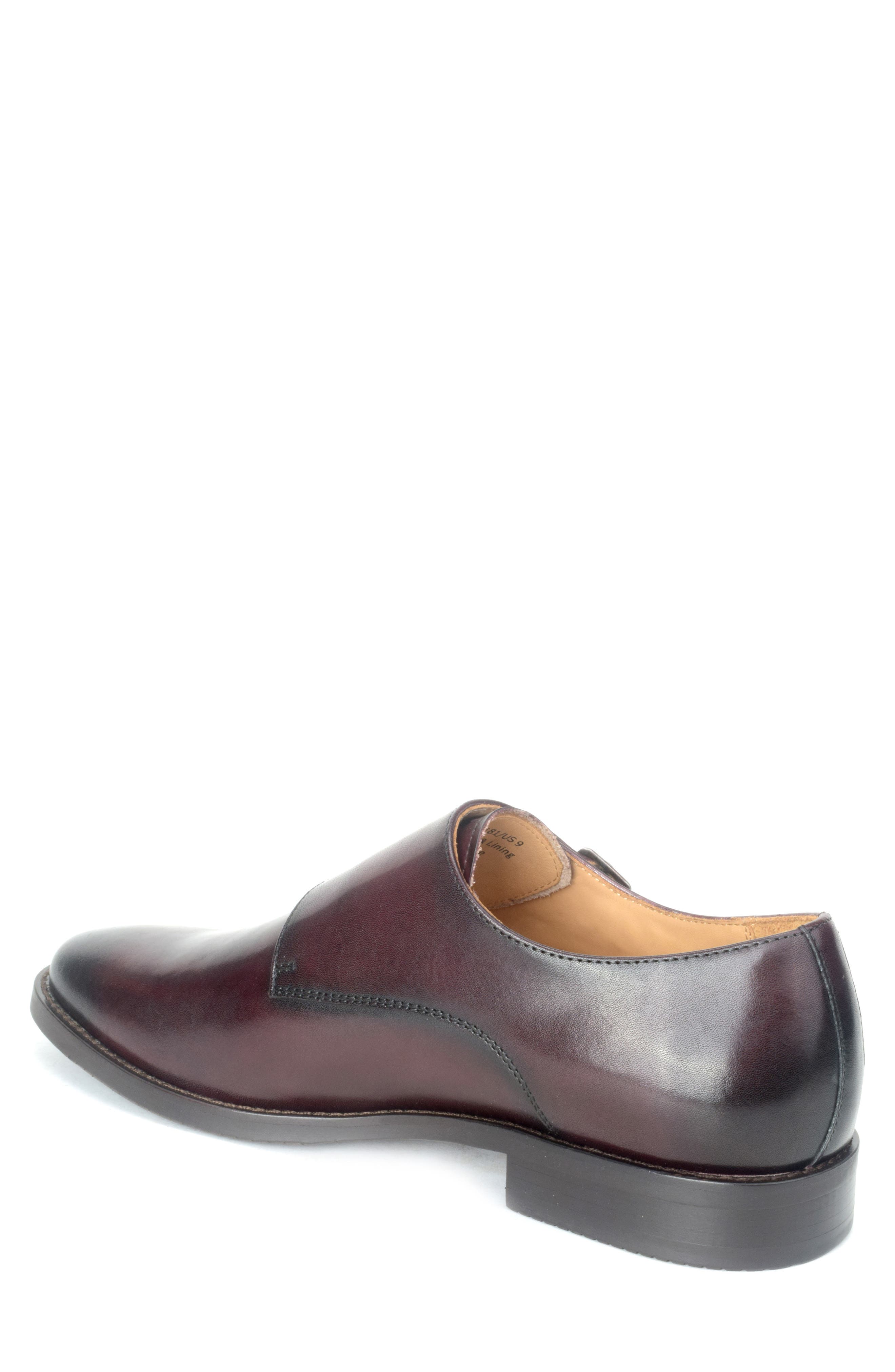 Warfield & Grand Contra Plain Toe Monk Shoe, Alternate, color, 