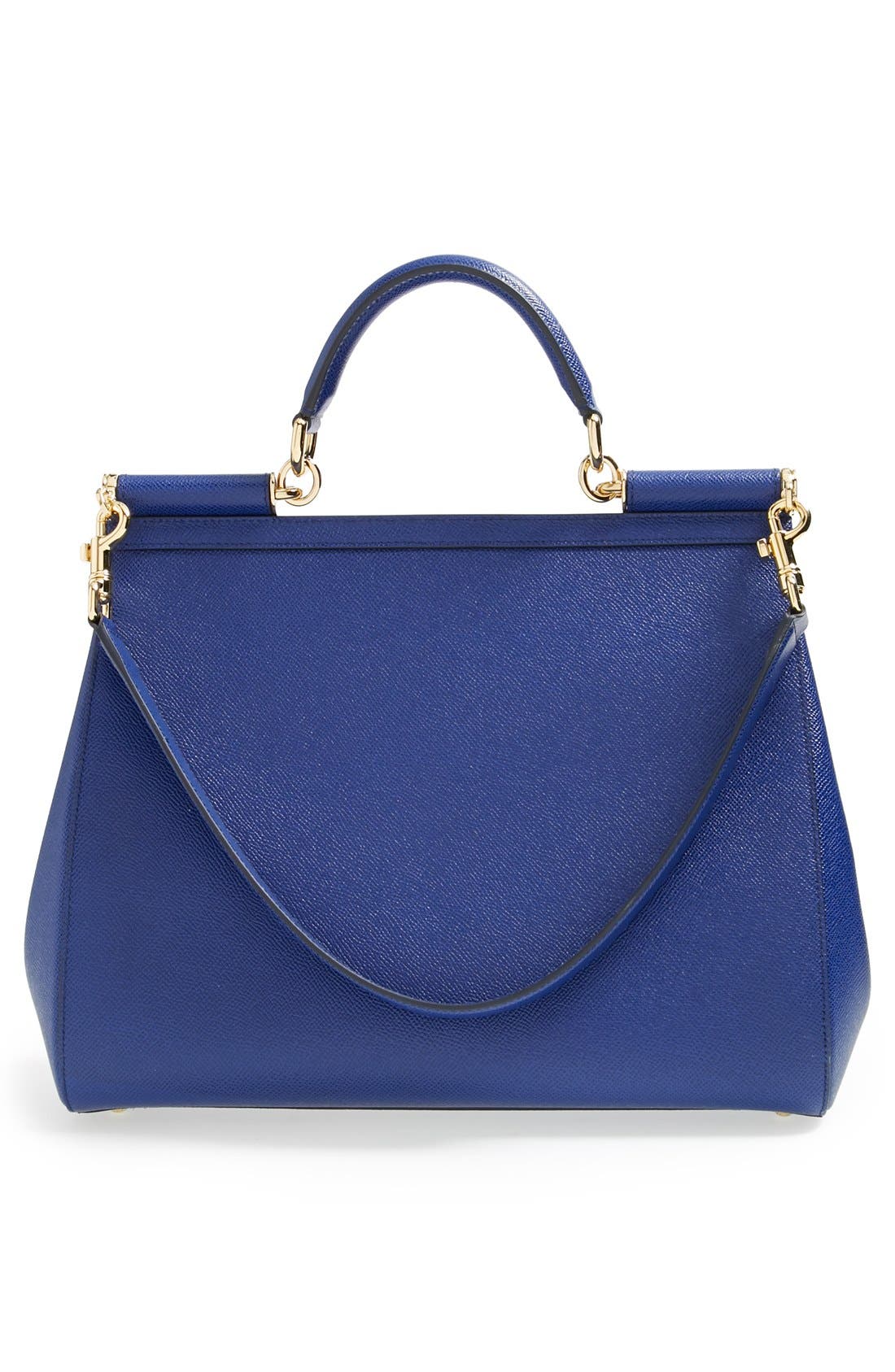 'Miss Sicily' Satchel, Alternate, color, BLU CHINA