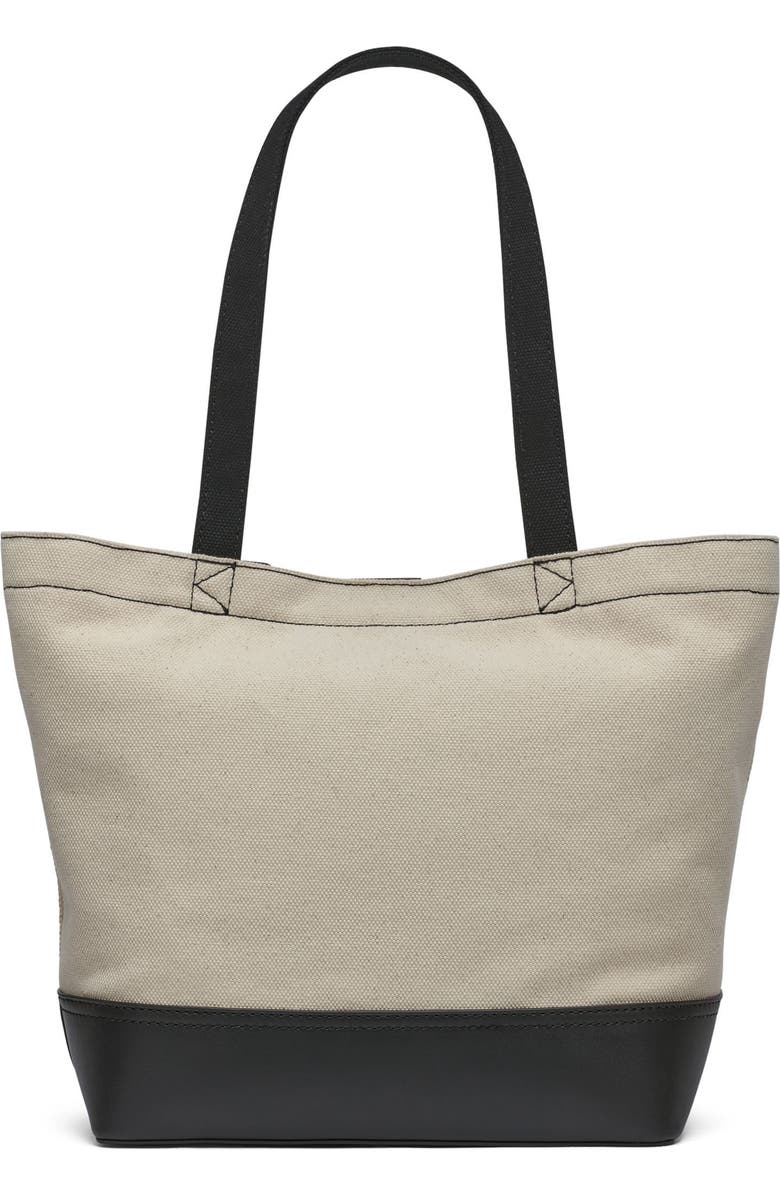 KARL LAGERFELD PARIS Cannes Tote, Alternate, color, Black/Black Multi