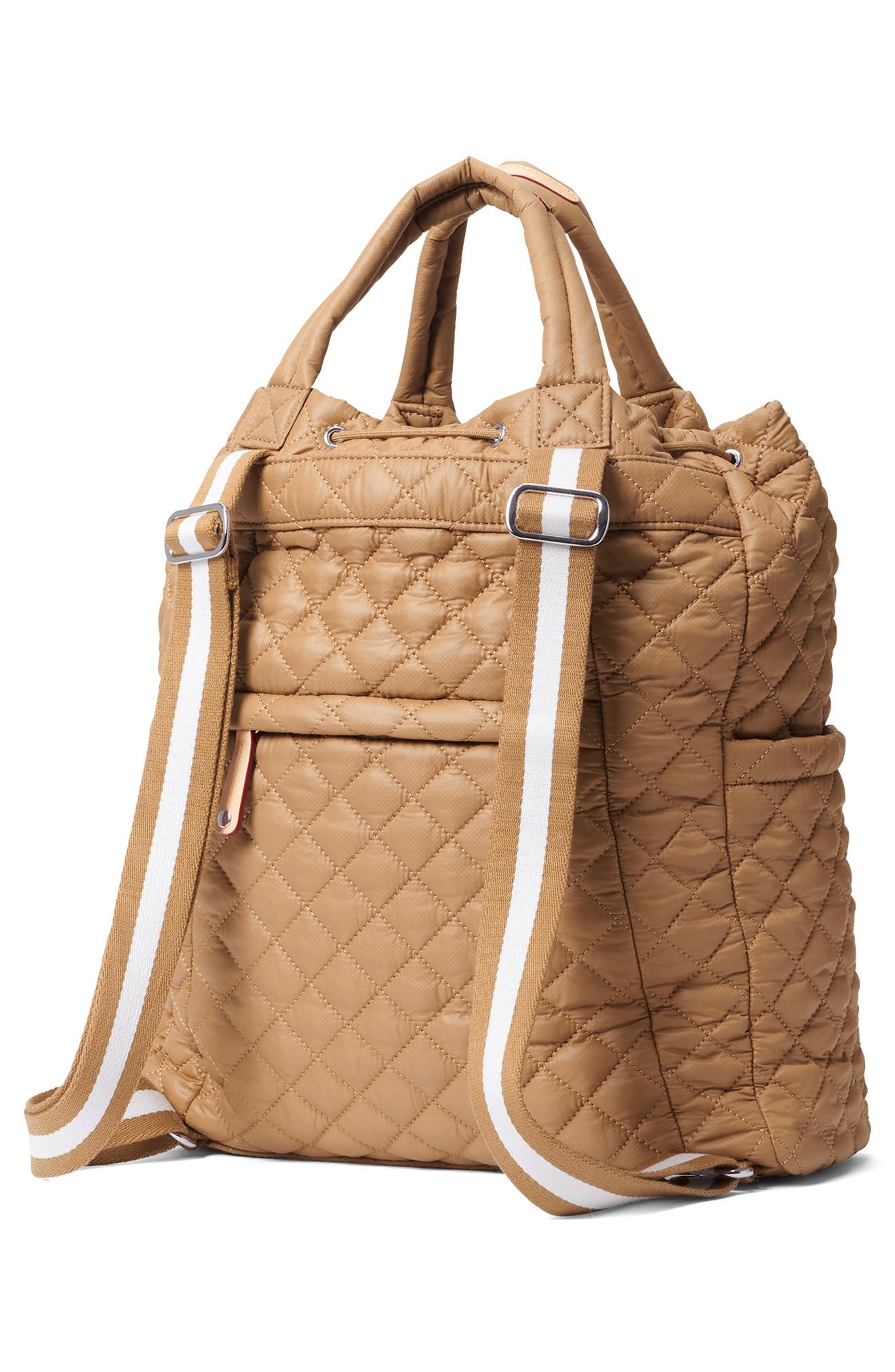 MZ Wallace Metro Quilted Nylon Convertible Backpack, Alternate, color, 