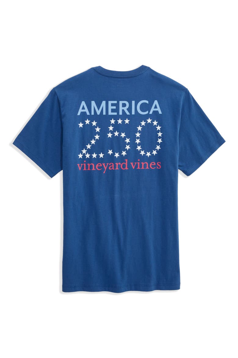 Americana 250 Graphic Pocket T-shirt, Alternate, color, MOONSHINE