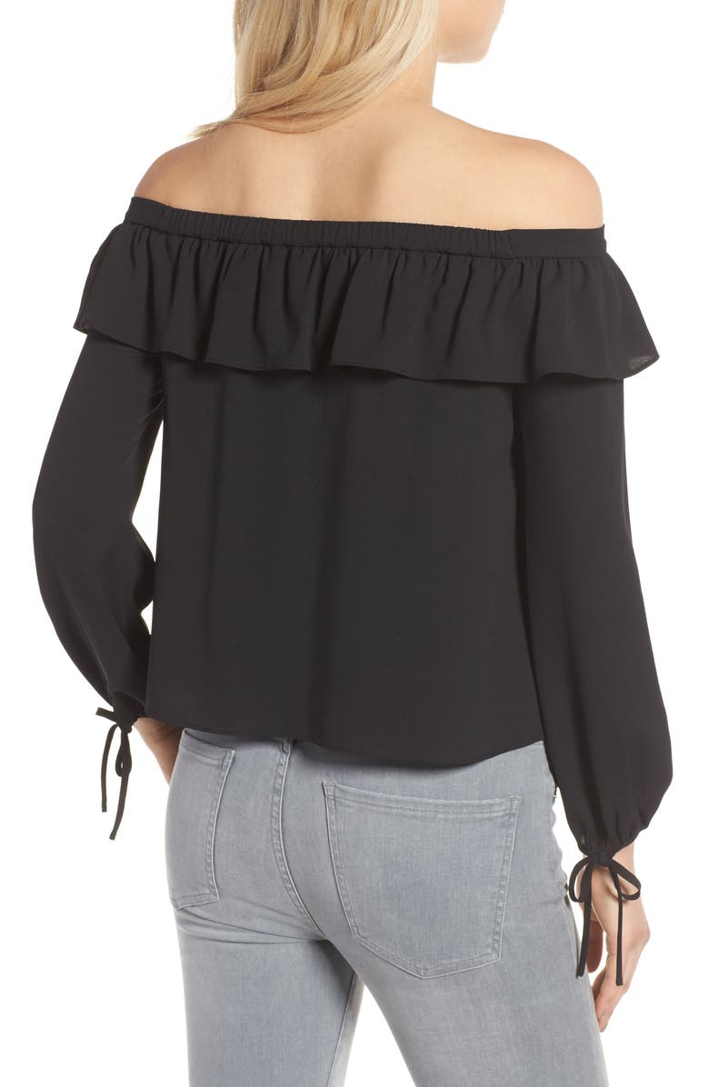 cooper & ella Leticia Off the Shoulder Blouse, Alternate, color,