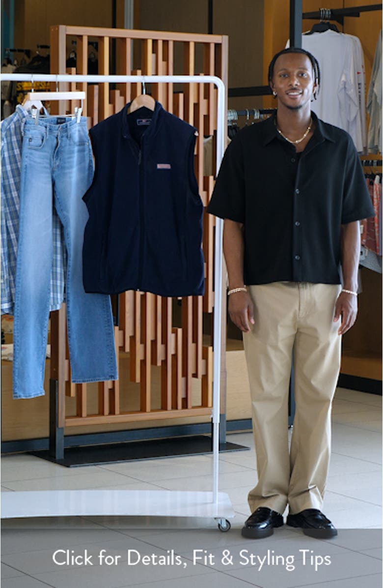 Harbor Fleece Vest, sales video thumbnail