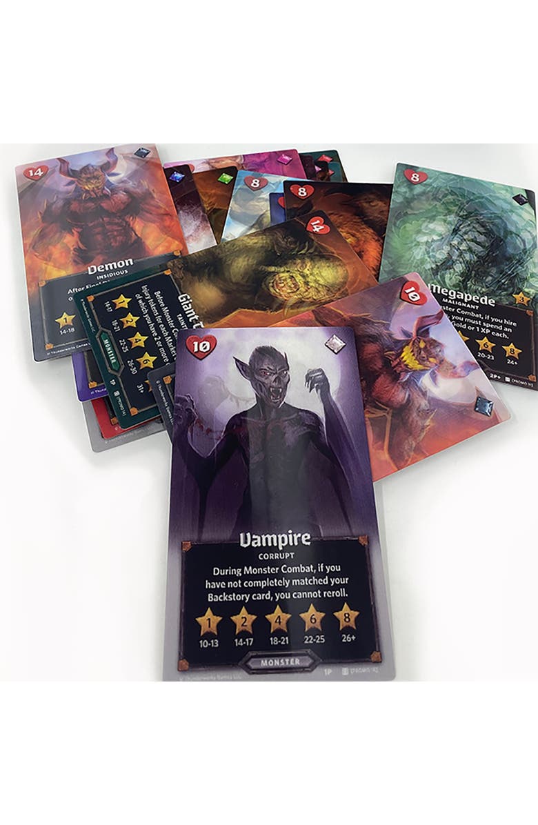 Thunderworks Games Roll Player Lenticular Cards Expansion for Monsters 
Minions Expansion, Alternate, color, Multicolored