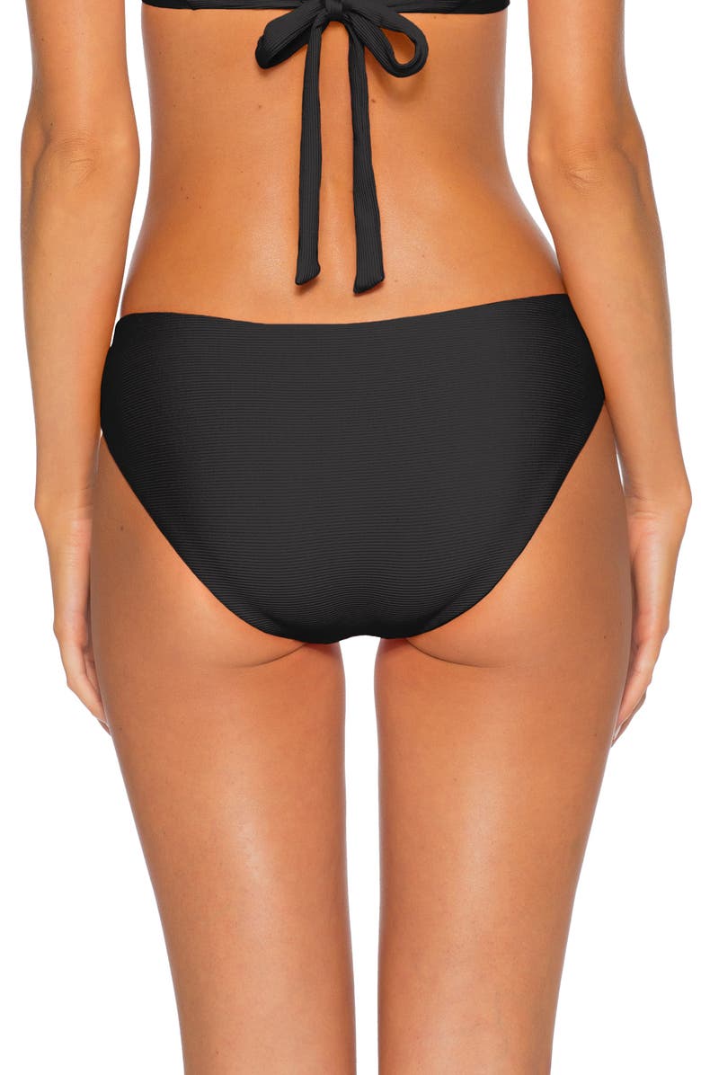 Becca Fine Line Ribbed Bikini Bottoms, Alternate, color,