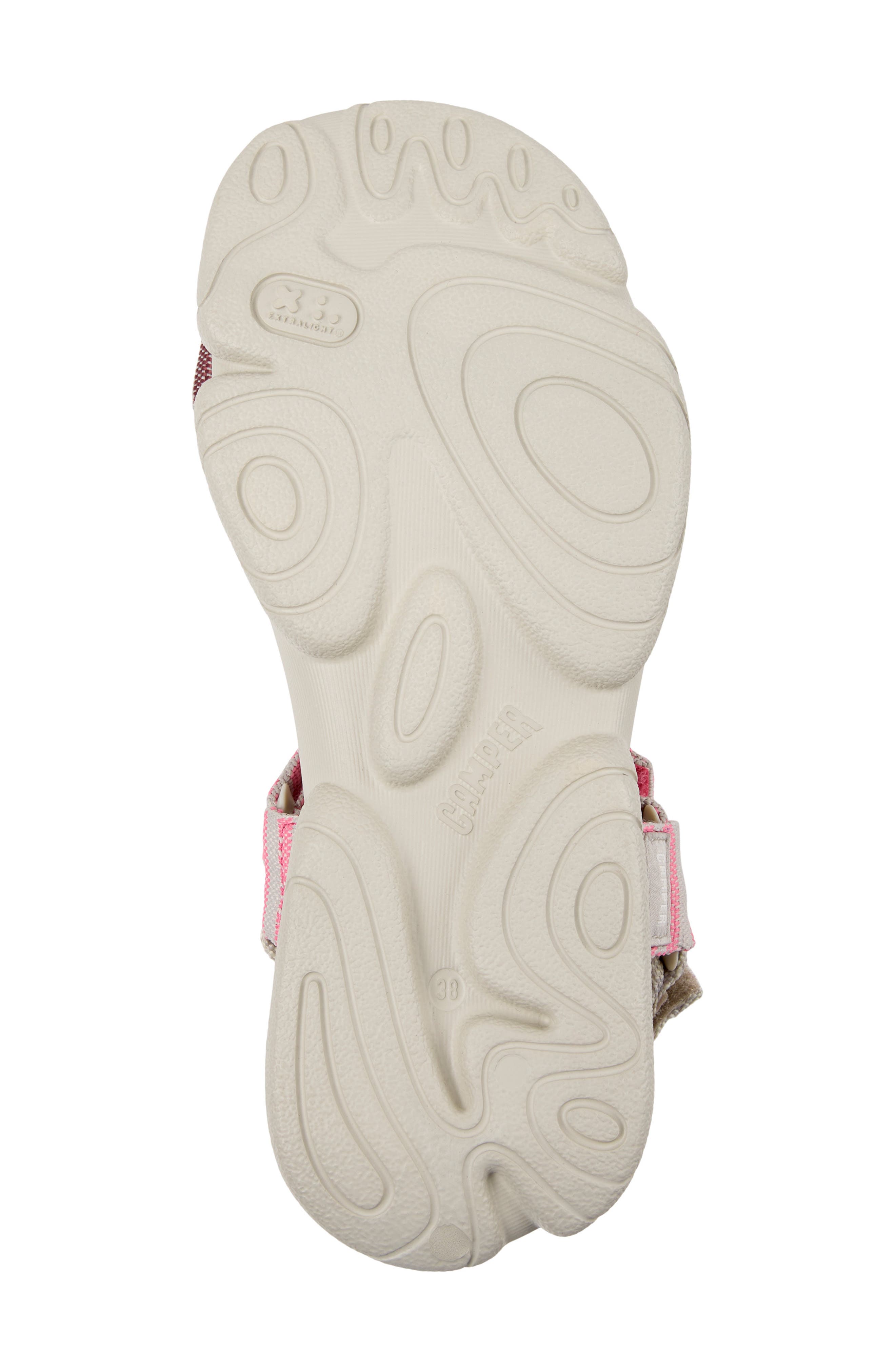 Camper Karst Sandal, Alternate, color, Multi - Pink
