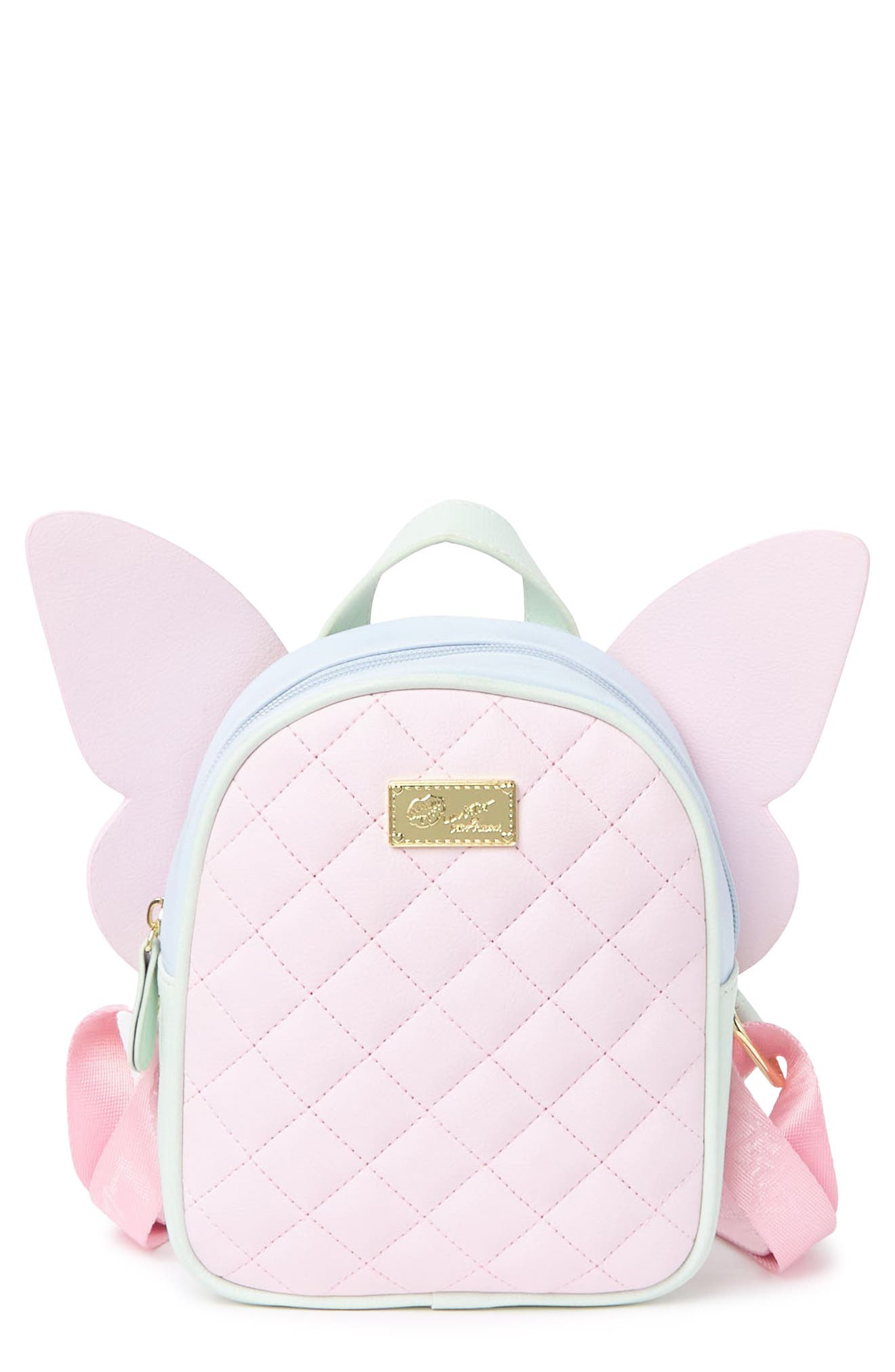 Luv Betsey by Betsey Johnson Kitsch Wing Mini Backpack, Main, color, 