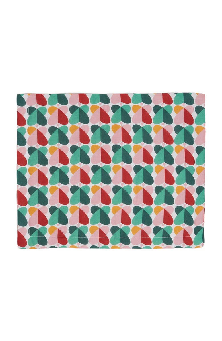 La DoubleJ Placemats Set Of 2 (35X45) Farfalle White, Alternate, color, Farfalle White