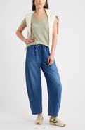 Caslon® Cotton & Modal V-Neck T-Shirt