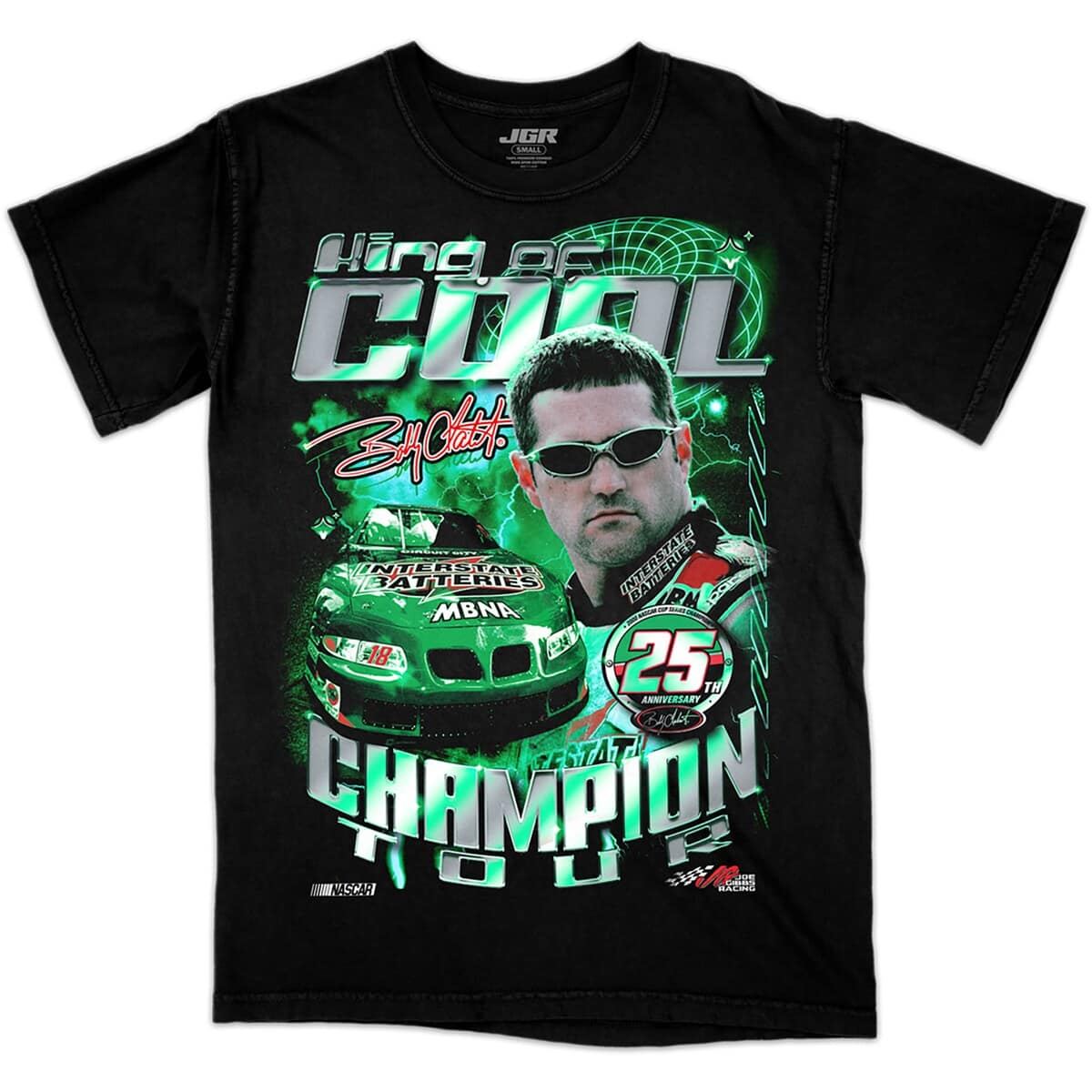 Men's Joe Gibbs Racing Team Collection Black Bobby Labonte Interstate ...