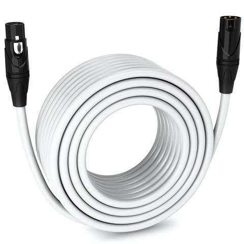 150 ft Balanced XLR Cable, Male to Female, 3 Pin Microphone Cable