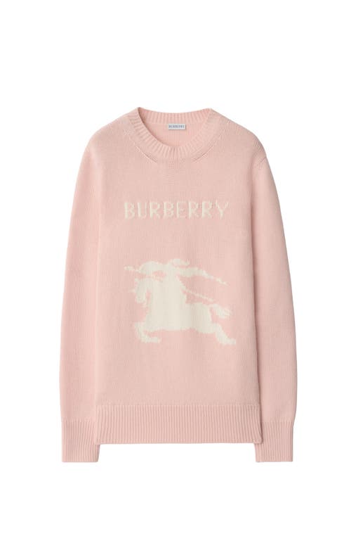 Burberry Ekd Wool Cashmere Sweater In Multi