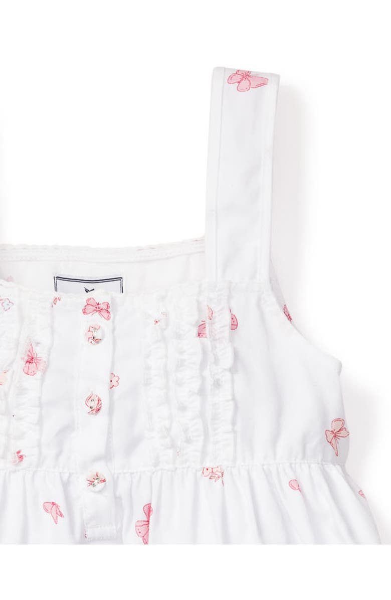 Petite Plume Kids' Butterfly Print Two-Piece Short Pajamas, Alternate, color, 